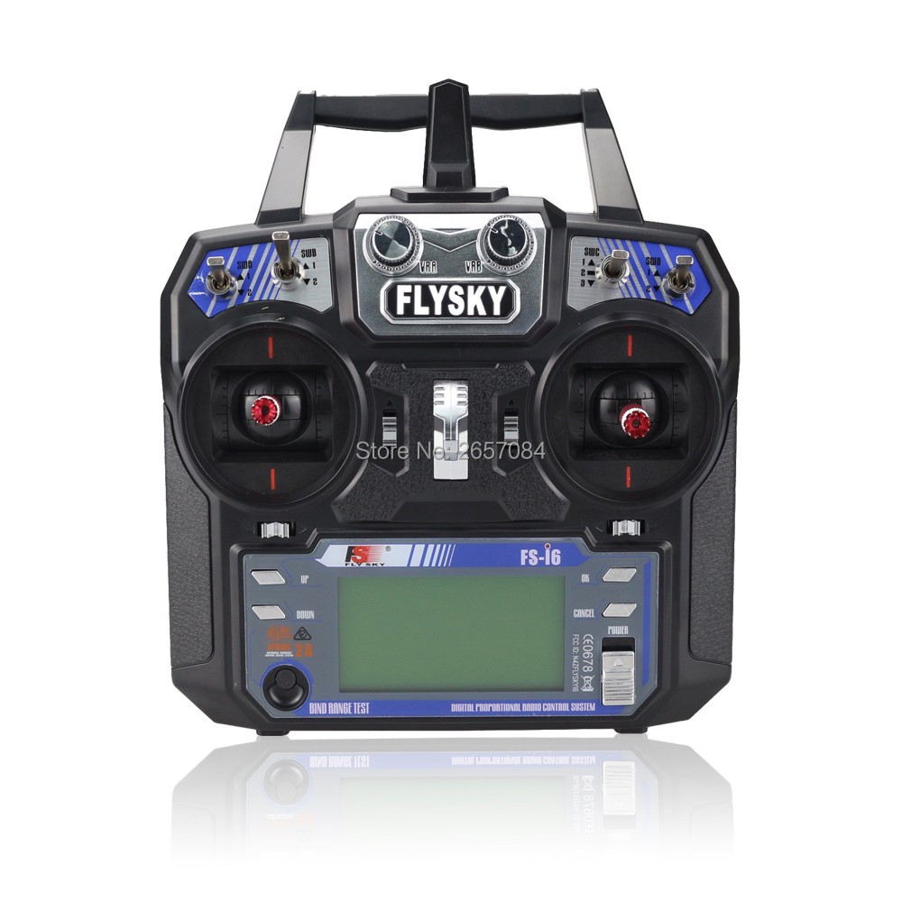 Radio Transmitter 6Ch - ใหม่ล่าสุด Flysky FS-i6 FS I6 2.4G