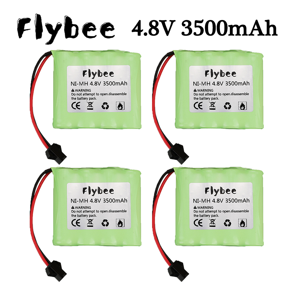 Rc Hobby Trucks - แบตเตอรี่ NiMH 4.8V 3500mAh 3000mAh สำหรับของเล่น