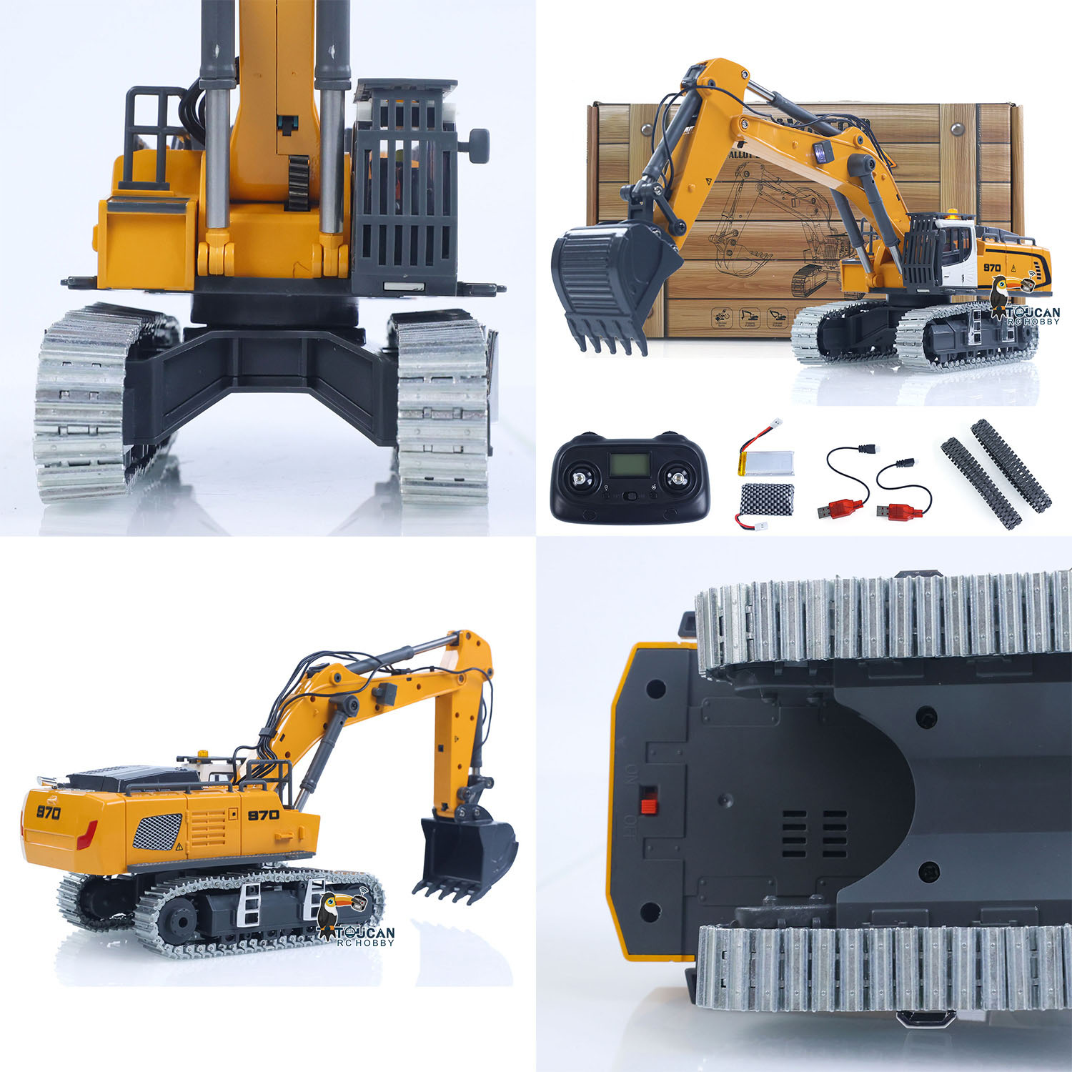 Rc Excavator Hobby - ของขวัญ Mini 1/50 RTR 970 RC