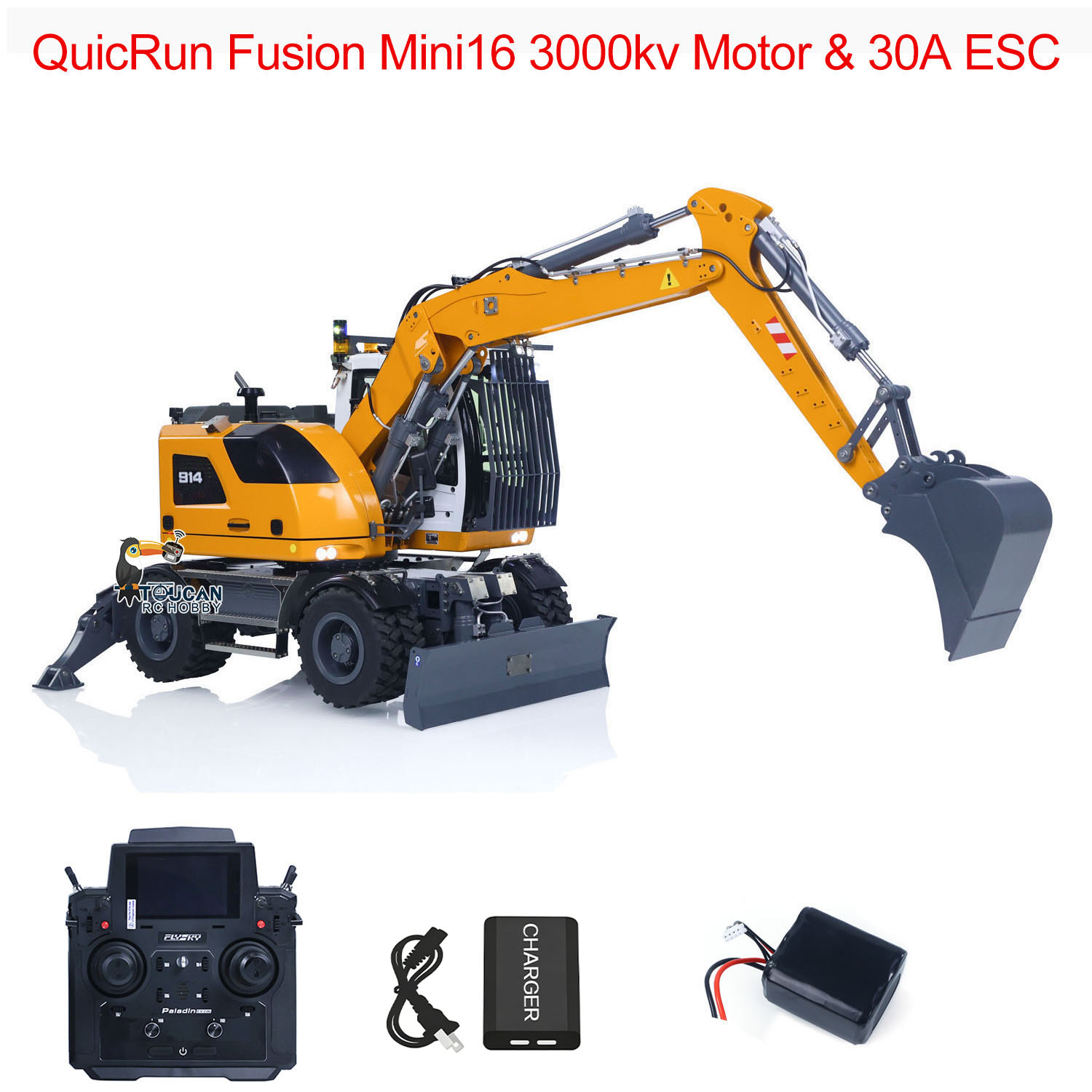 Rc Excavator Hobby - รถขุดไฮดรอลิก RTR 1/14 RC รุ่น LR914
