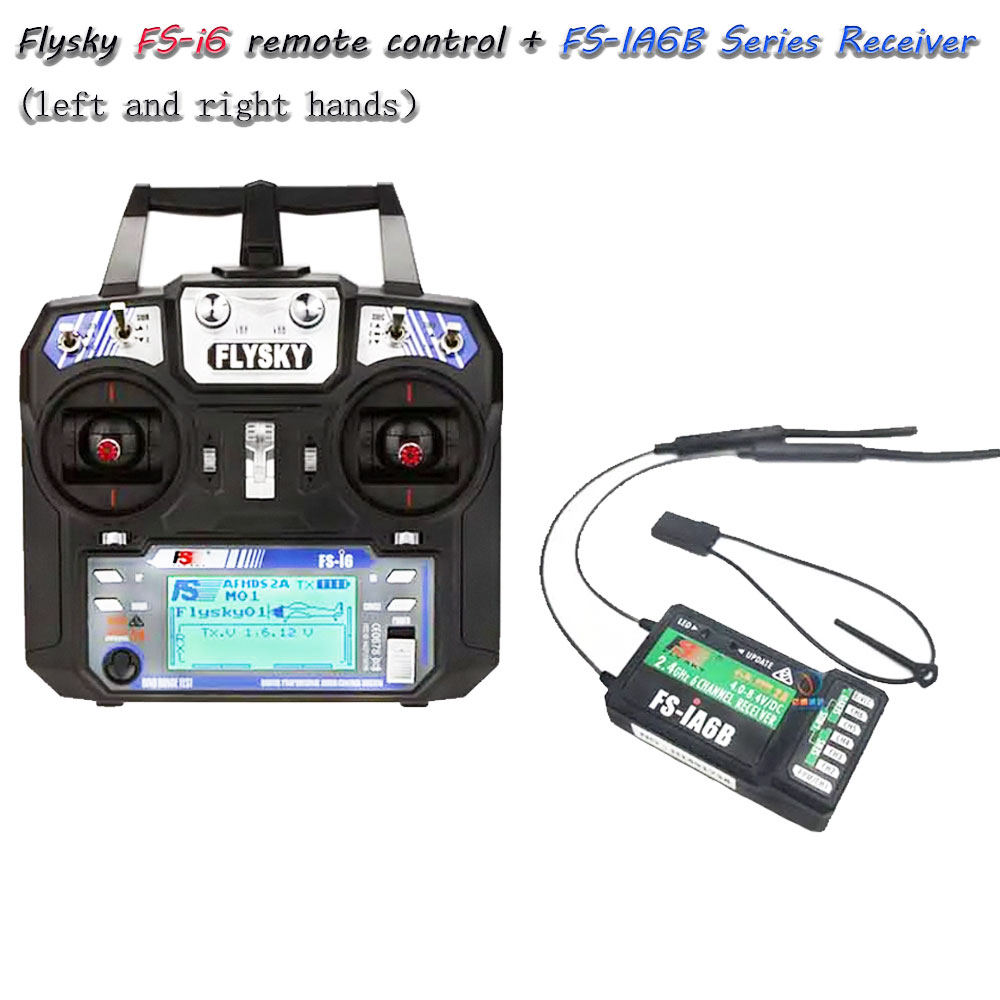 Radio Transmitter 6Ch - ระบบวิทยุ FS-i6 6CH 2.4GHz AFHDS 2A,