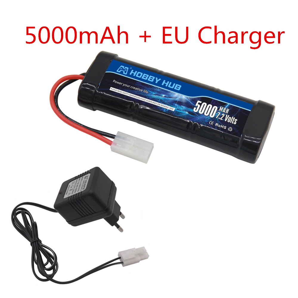 แบตเตอรี่ใหม่ 7.2V 5000/6800mA - Rc Hobby Trucks บทวิจารณ์และราคา