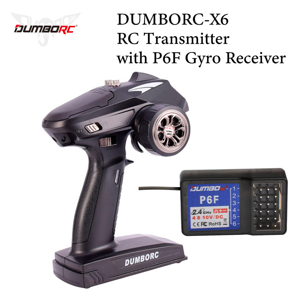 DUMBORC X6P 6CH 2.4G RC วิทยุ  - Radio Transmitter 6Ch บทวิจารณ์และราคา