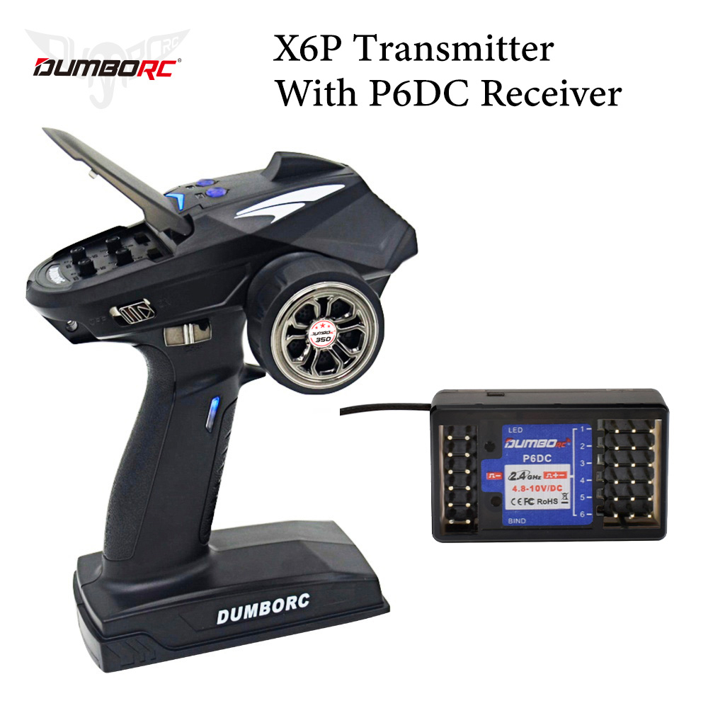 DUMBORC X6P 6CH 2.4G RC วิทยุ  - Radio Transmitter 6Ch บทวิจารณ์และราคา