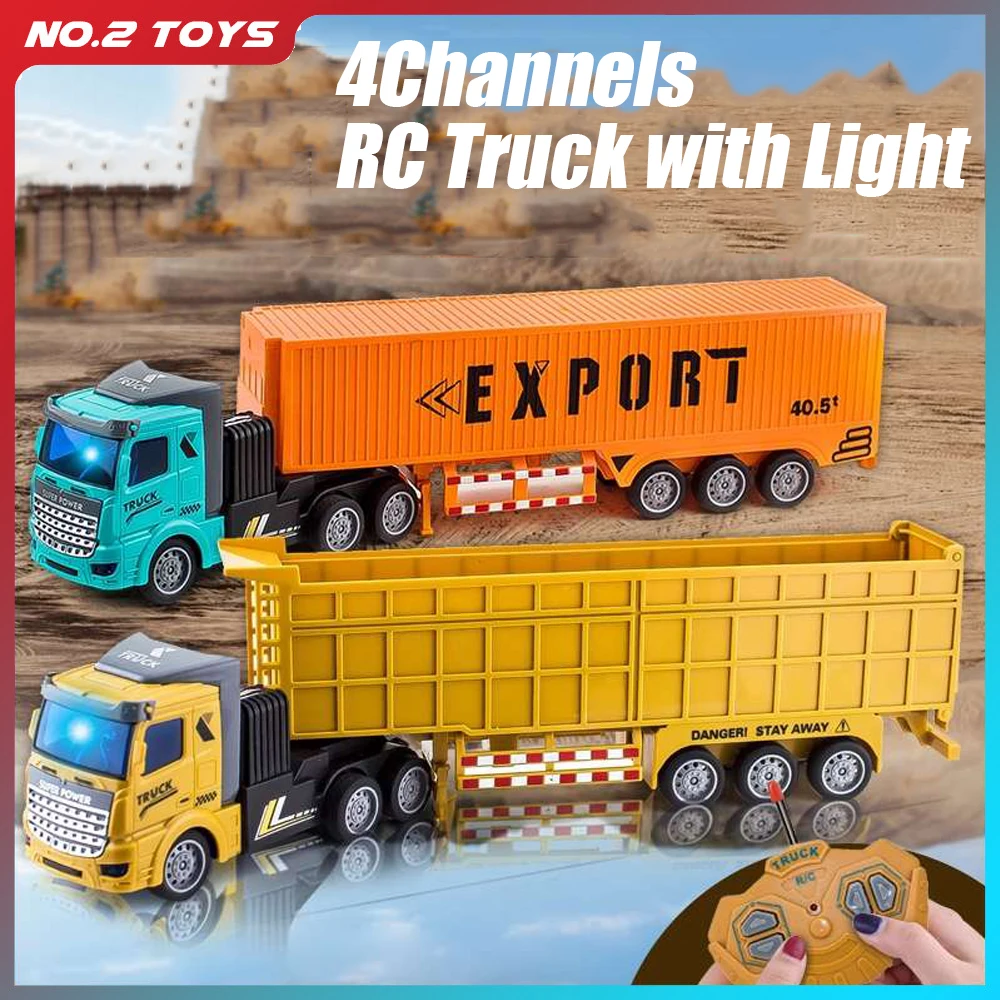 รถบรรทุกคอนเทนเนอร์ของเล่นบังค - Hobby Rc Van บทวิจารณ์และราคา