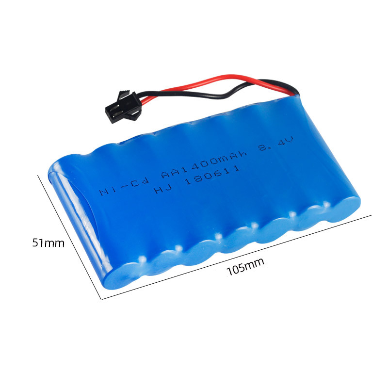8.4V 1400Mah Ni-CD แบตเตอรี่แบ - Rc Hobby Trucks บทวิจารณ์และราคา