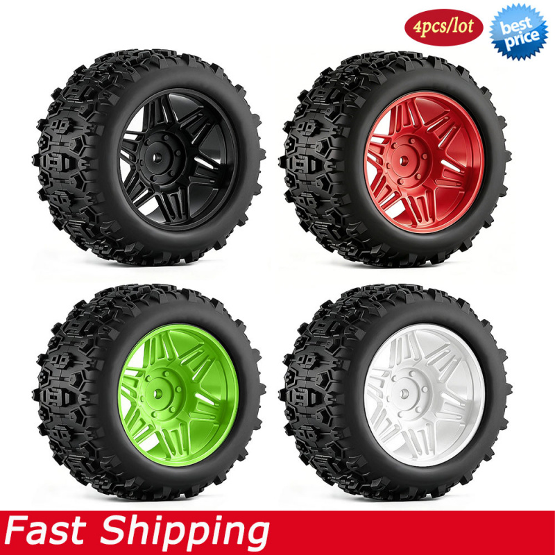 4PCS RC รถบรรทุกมอนสเตอร์ล้อยา - Rc Hobby Trucks บทวิจารณ์และราคา