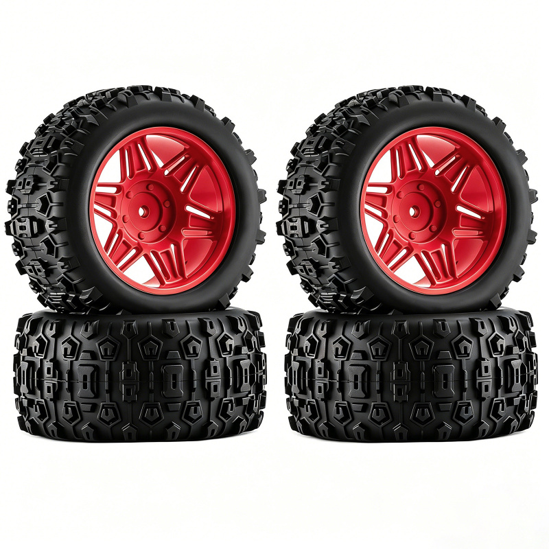 4PCS RC รถบรรทุกมอนสเตอร์ล้อยา - Rc Hobby Trucks บทวิจารณ์และราคา