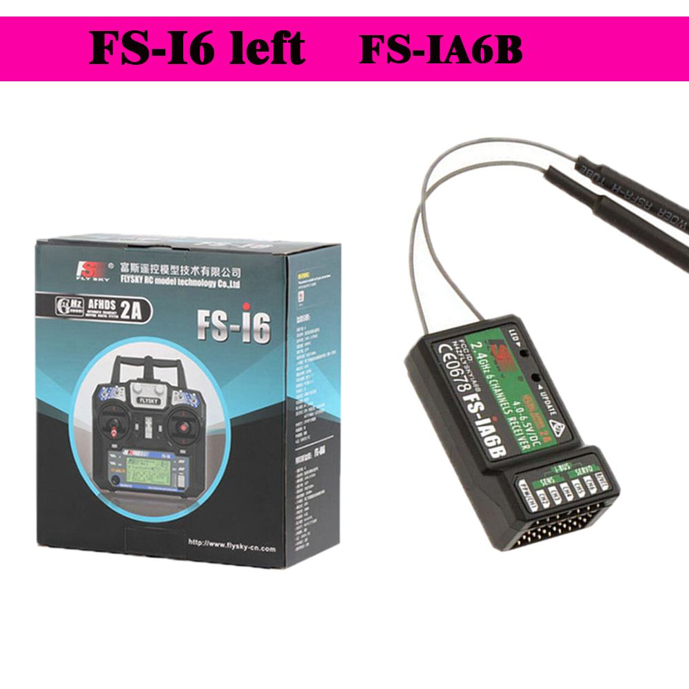 Flysky FS-i6 2.4G 6CH AFHDS เค - Radio Transmitter 6Ch บทวิจารณ์และราคา
