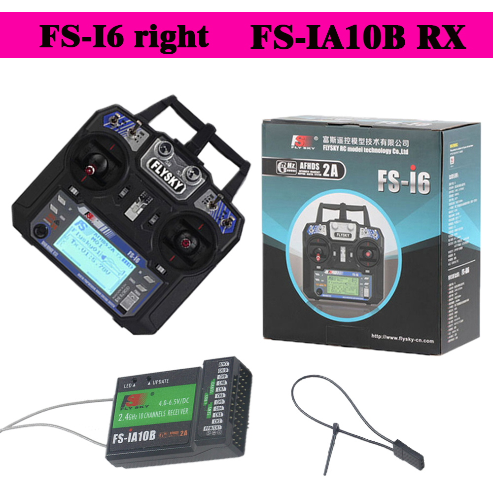 Flysky FS-i6 2.4G 6CH AFHDS เค - Radio Transmitter 6Ch บทวิจารณ์และราคา