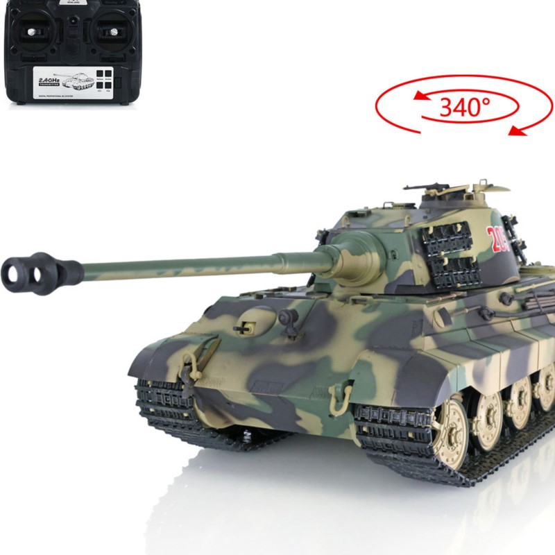 รถถังบังคับวิทยุ Henglong 3888 - Rc Hobby Kings บทวิจารณ์และราคา