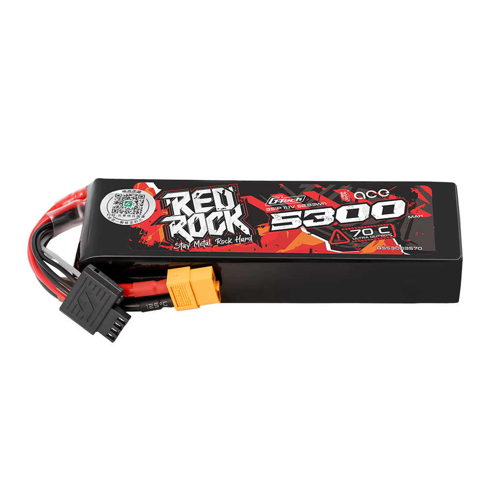 G-TECH ACE RedRock 5300mAh 70C - Rc Hobby Tech บทวิจารณ์และราคา
