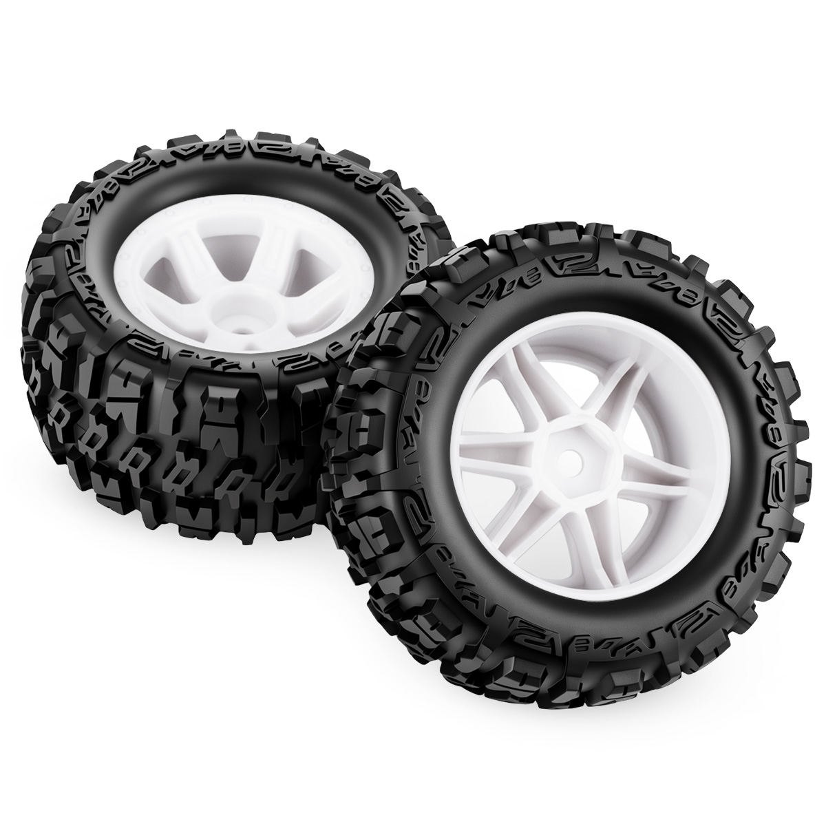 ยางล้อ 4 ชิ้น ขนาด 87 มม. พร้อ - Rc Hobby Trucks บทวิจารณ์และราคา
