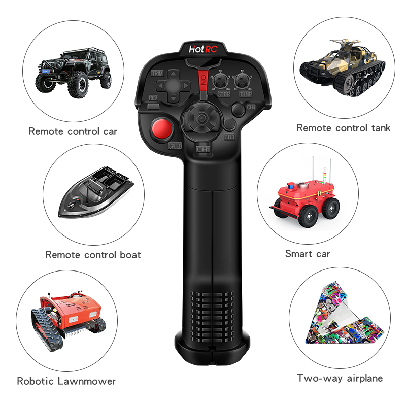HotRC DS-4A 2.4GHz เครื่องส่งส - Radio Transmitter 6Ch บทวิจารณ์และราคา