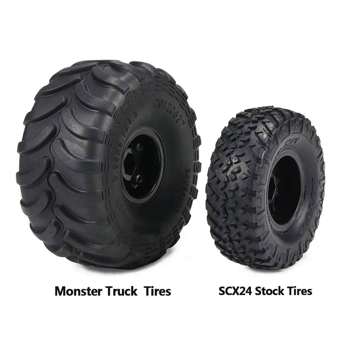 4pcs รถบรรทุกมอนสเตอร์ยางล้อขอ - Rc Hobby Trucks บทวิจารณ์และราคา