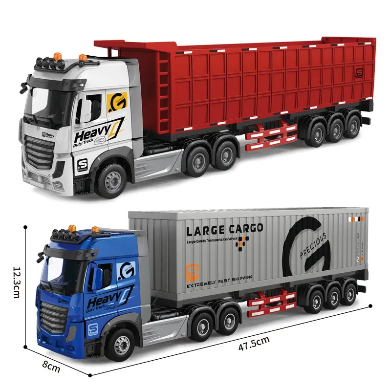 รถบรรทุกตู้คอนเทนเนอร์ RC ขนาด - Hobby Rc Van บทวิจารณ์และราคา