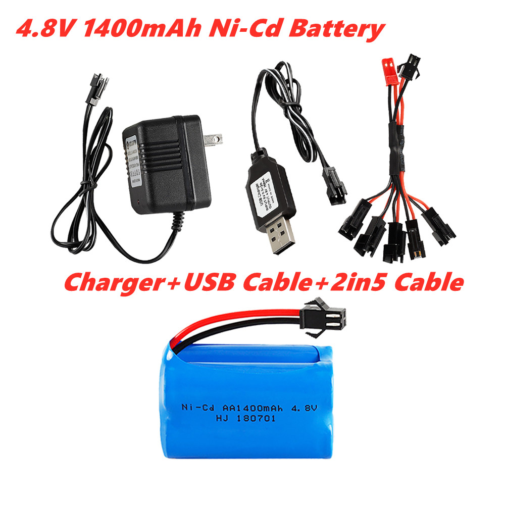 4.8v 1400mah แบตเตอรี่ Ni-Cd ส - Rc Hobby Trucks บทวิจารณ์และราคา