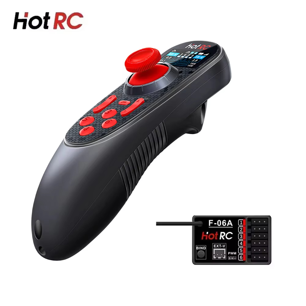 HOTRC Hotrc DS-650 DS 650 6CH  - Radio Transmitter 6Ch บทวิจารณ์และราคา