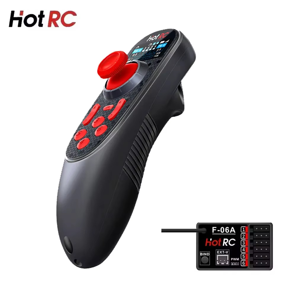 HOTRC Hotrc DS-650 DS 650 6CH  - Radio Transmitter 6Ch บทวิจารณ์และราคา