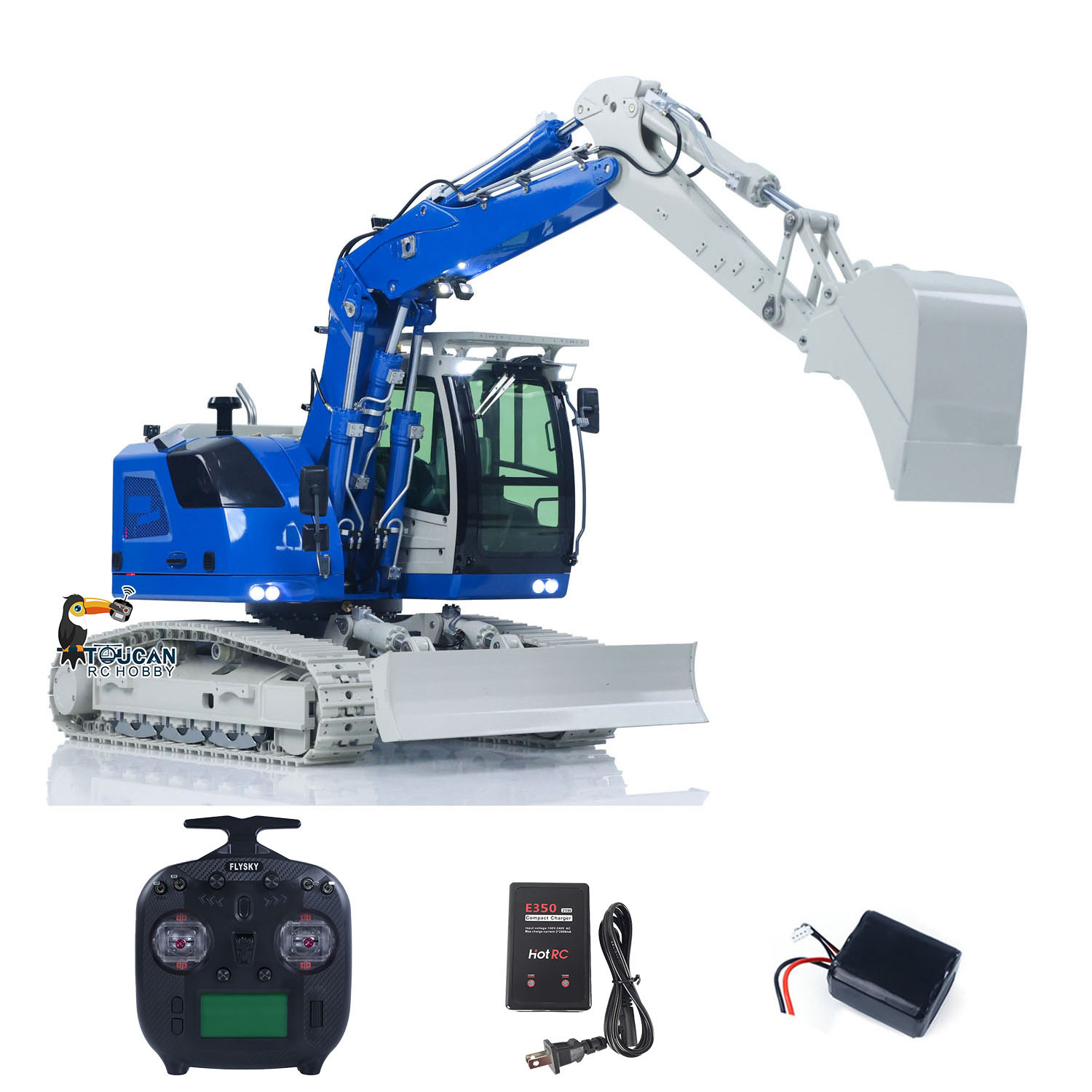 รถขุดไฮดรอลิกแบบจำลอง 1/14 รุ่ - Rc Excavator Hobby บทวิจารณ์และราคา