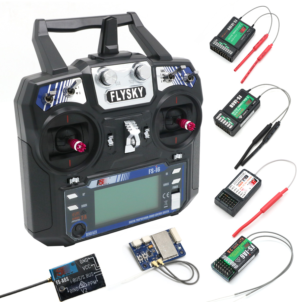 FLYSKY FS-i6 I6 เครื่องส่งสัญญ - Radio Transmitter 6Ch บทวิจารณ์และราคา
