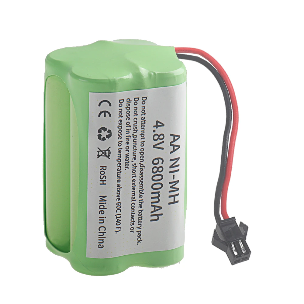 NI-MH 6800mAh 4.8V 4 * AA แบตเ - Rc Hobby Trucks บทวิจารณ์และราคา