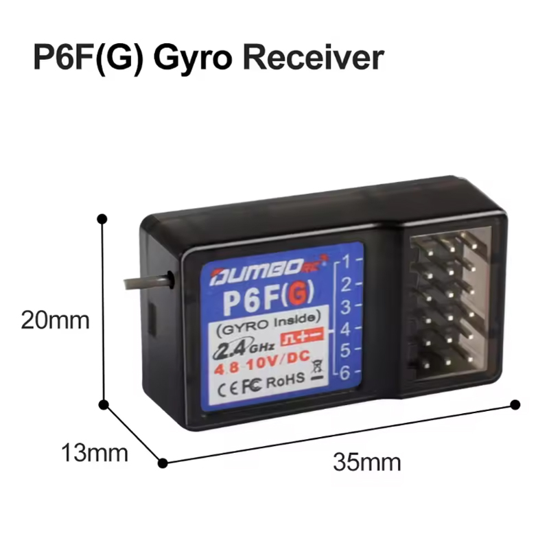 DUMBORC P6F/P6FG/P6DC/P6DCG 2. - Radio Transmitter 6Ch บทวิจารณ์และราคา