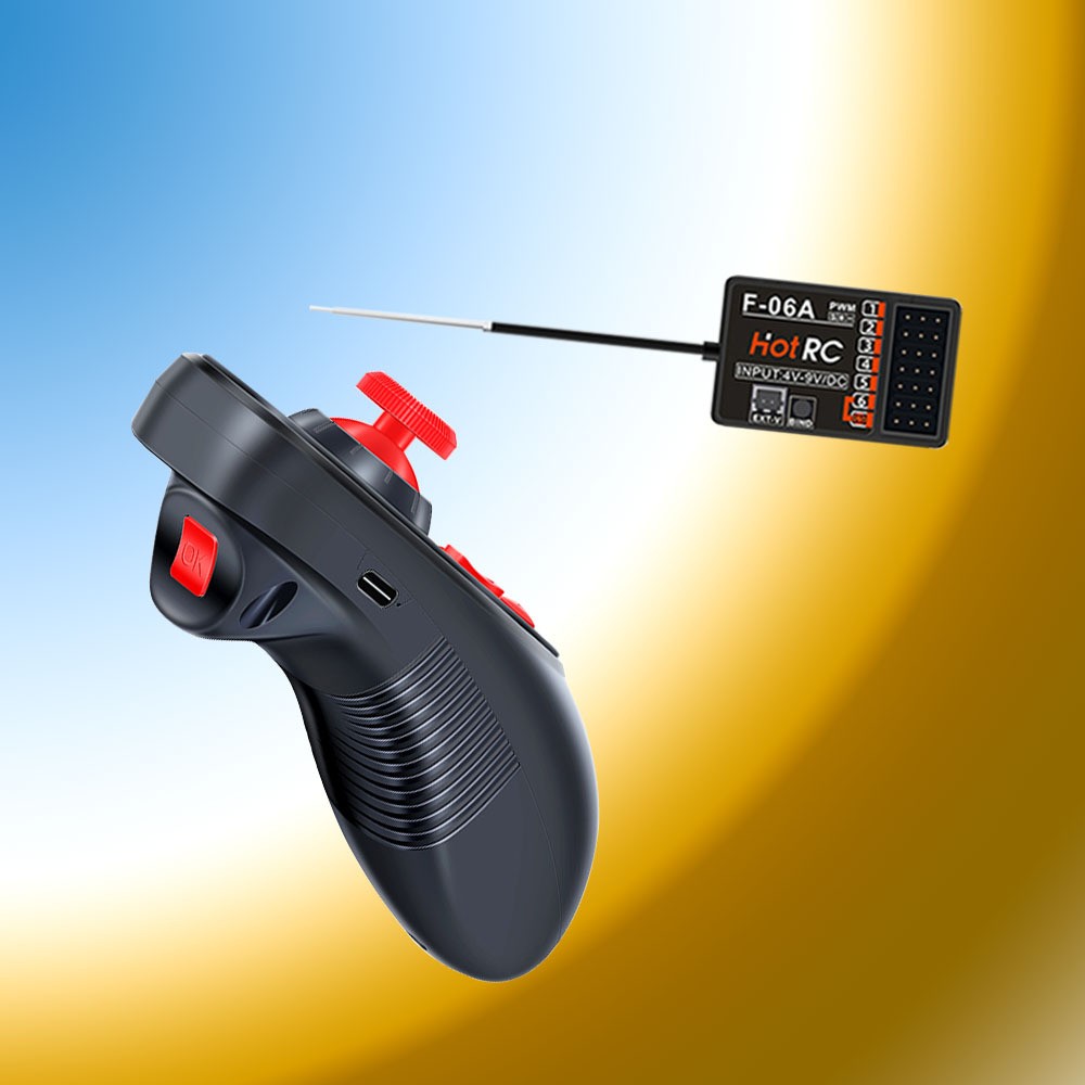 HOTRC DS-600 2.4GHz 6CH ระบบวิ - Radio Transmitter 6Ch บทวิจารณ์และราคา