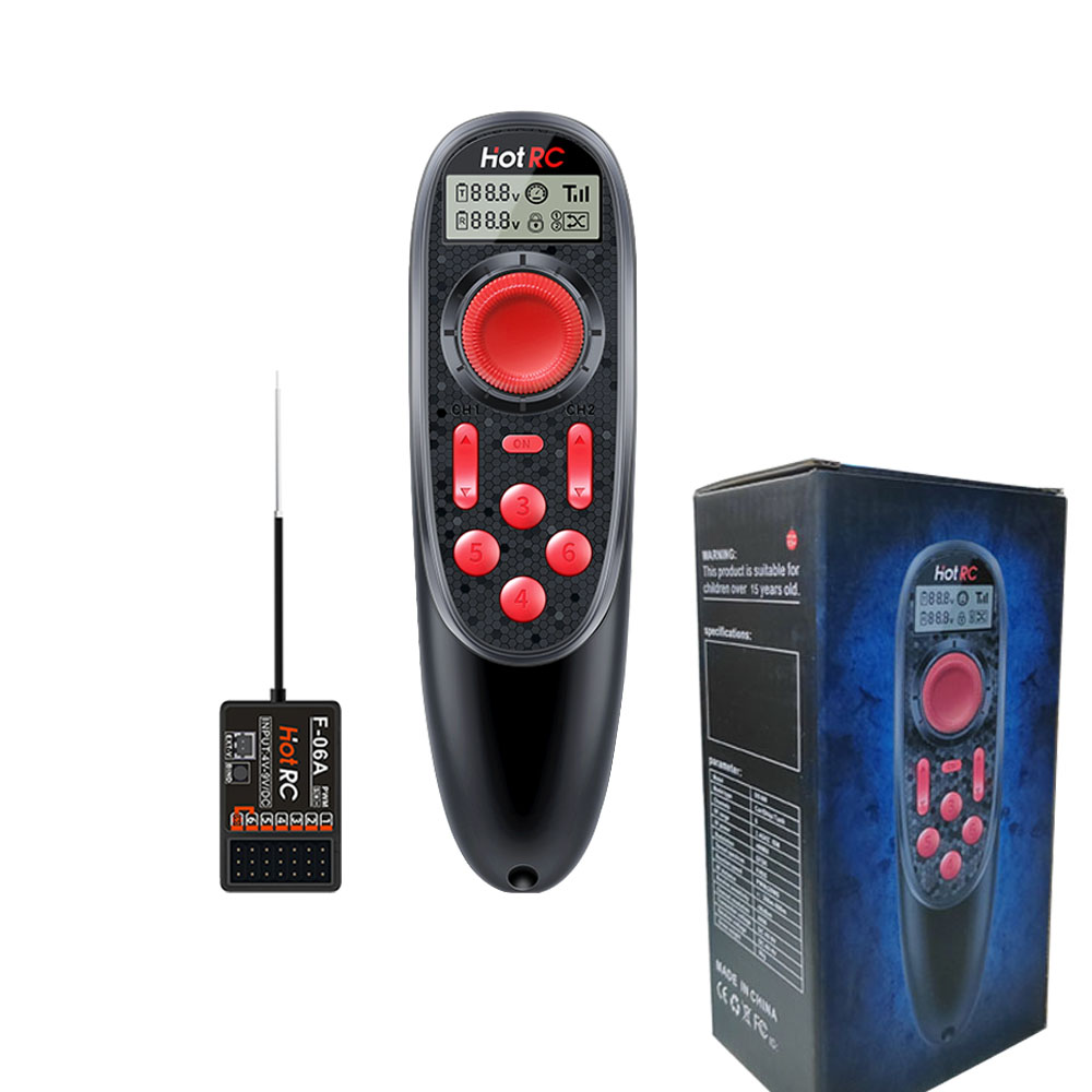 HOTRC DS-600 2.4GHz 6CH ระบบวิ - Radio Transmitter 6Ch บทวิจารณ์และราคา